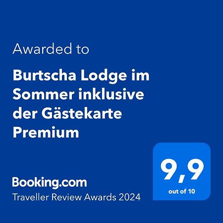 Burtscha Lodge Bürserberg Eksteriør billede